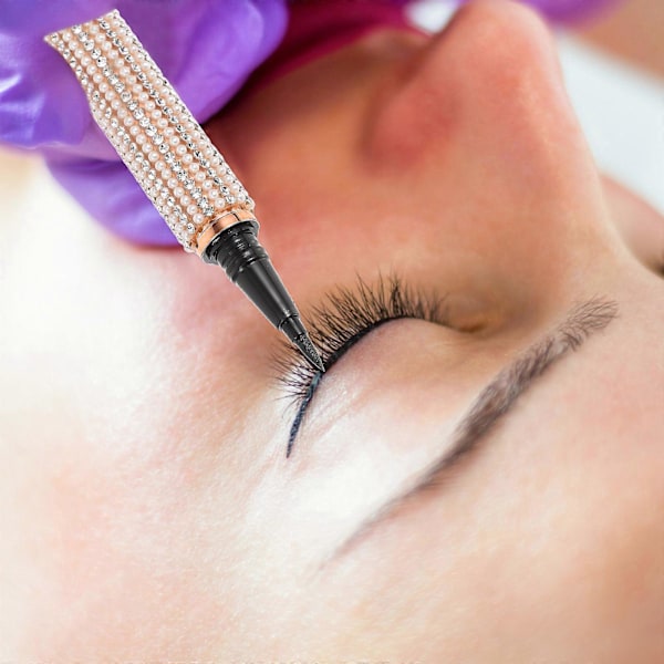 1kpl Nestemäinen eyeliner-kynä vedenpitävä silmänrajauskynä silmämeikkikynä meikkiin