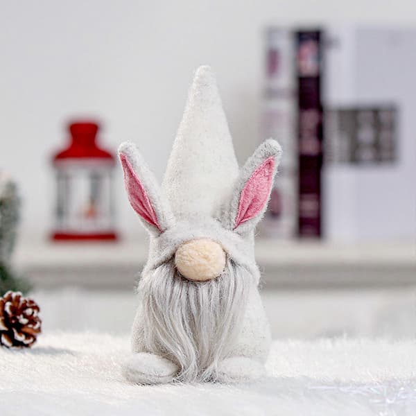 Easter Faceless Doll Decoration Cute Rabbit Doll Ornament Festive Atmosphere Props