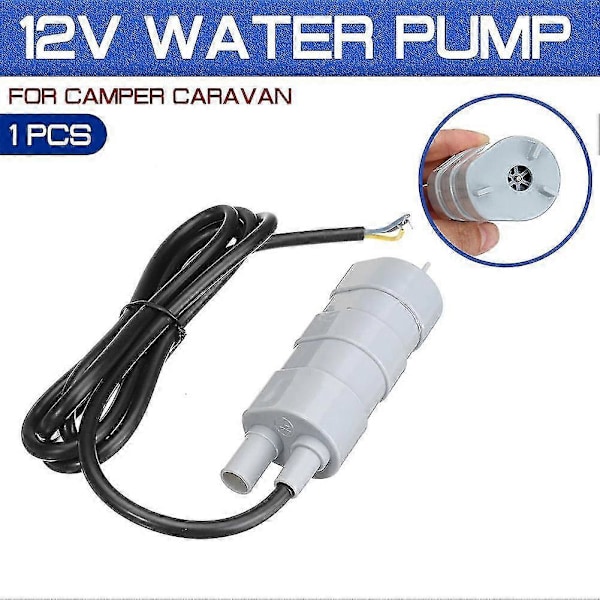 12V Uppotettava Vedenpumppu Camper- ja Matkailuautoille, Korkea Paine, UK Whale