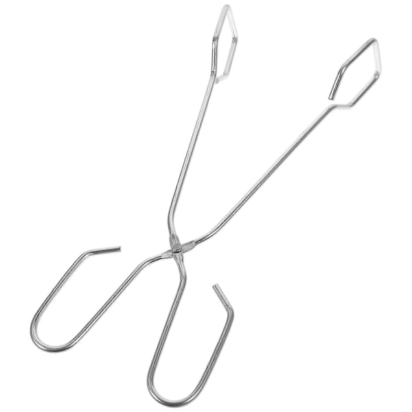1st Rostfri Tårtspade Hållbar Matklämma Köksbakningsklämma (Grå)