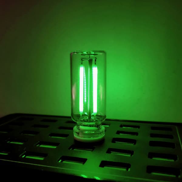 Bil USB Nattlys Dimbar Interiørbelysning Retro Mini Grensesnitt Grønn Green 2 loading