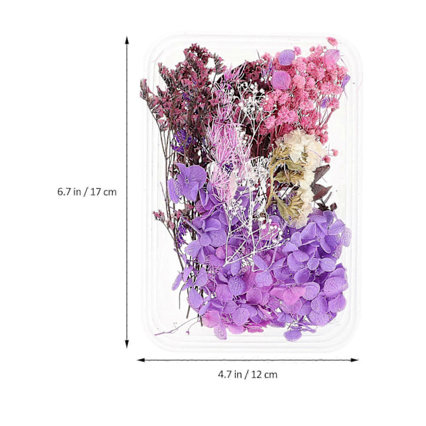 1 Set DIY Handarbete Material för Tillverkning Doftande Torkade Blommor Torkad Blomma DIY