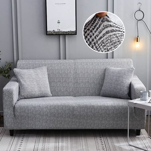 /#/2 Personers Stretch Sofaovertræk med Armlæn Elastisk Sofaovertræk Mag/#/
