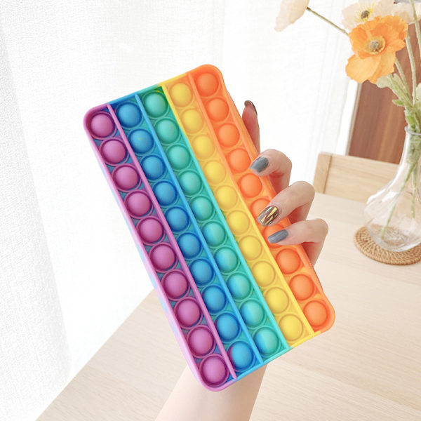 *Pennfodral för barn, pennhållare låda Pop Fidget It Portable Pe*