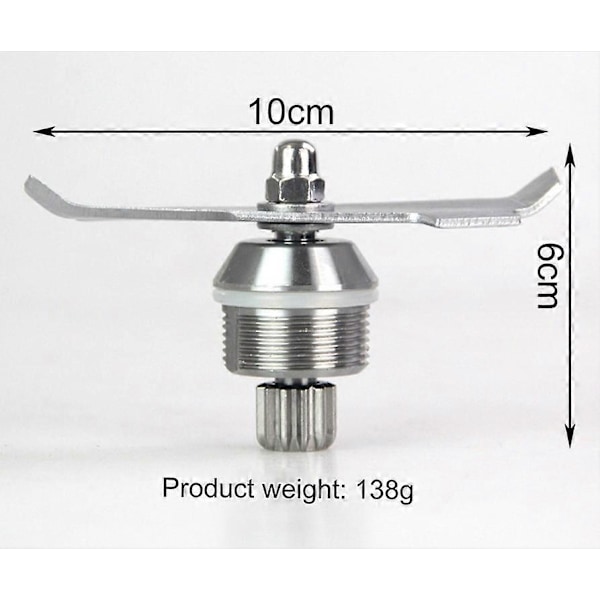 Reservedele 015990 Adv Fladt Knivbladssæt, Kompatibelt med Vitamix Blender, 10*6cm
