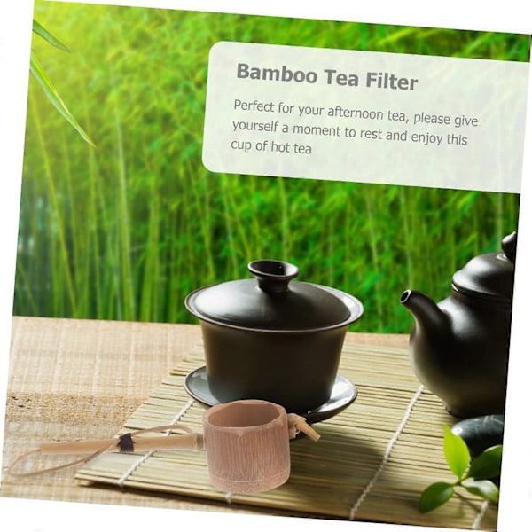 Bambu Teesiivilä Puinen Teesuodatin Verkko Teesiivilä Bambu Teesuodatin Teepannu Irtolehtiselle Teelle Fu Teesiivilä Vesipullotarvikkeet