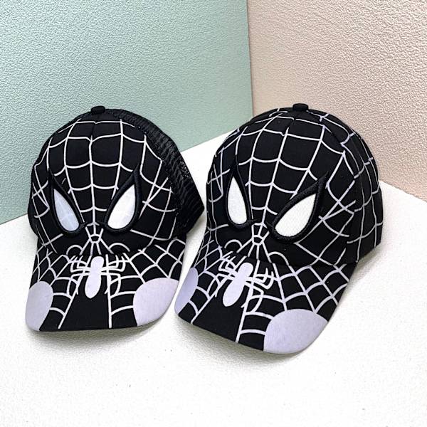 2 st Cartoon Spider-Man Basebollkeps Duck Tongue Hat