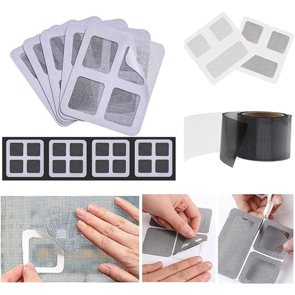 #Drywall Repair Patch v48 Pieces Kuivumista kestävä seinäreikien korjauspaikka ovi- ja ikkunalasien korjaukseen#