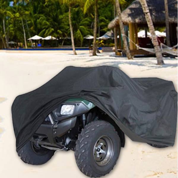 Lasten ranta-auton suojus (200 * 95 * 106cm, musta), suuri auto