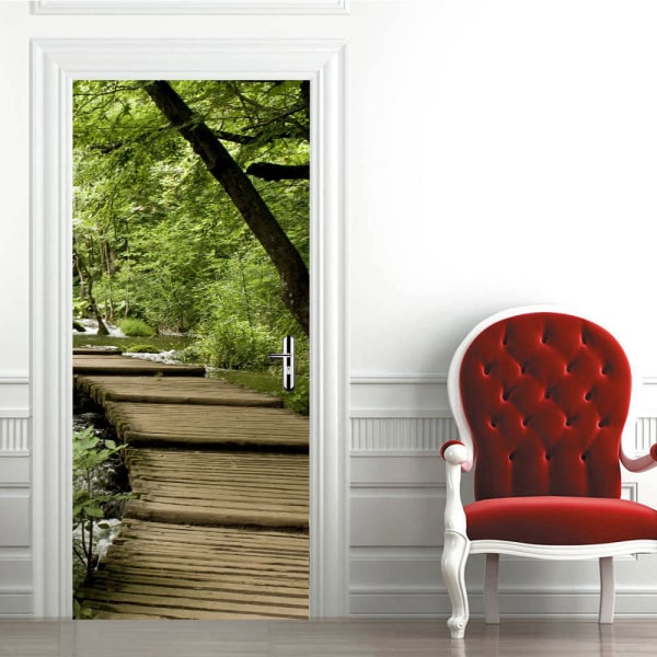 #3D Greenway Door Sticker Wall Sticker Door Sticker#