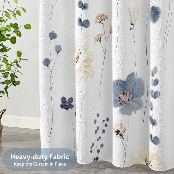 #Blomster liten frisk dusjforheng vanntett, 180*180cm#
