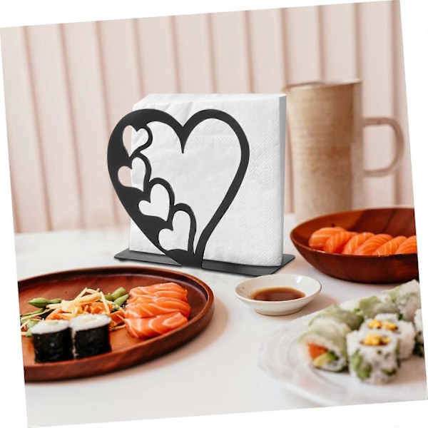 Love Serviet Holder Fritstående Vævsdispenser Opretstående Serviet Holder Servietholder Vævsholder Papir