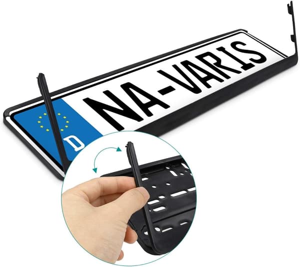 #Nummerpladeholder - Passer til alle standard SE eller EU nummerplader#
