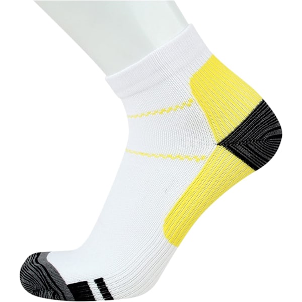 #(keltainen, L/XL) Miesten urheilusuukat Kompressiosuukat#