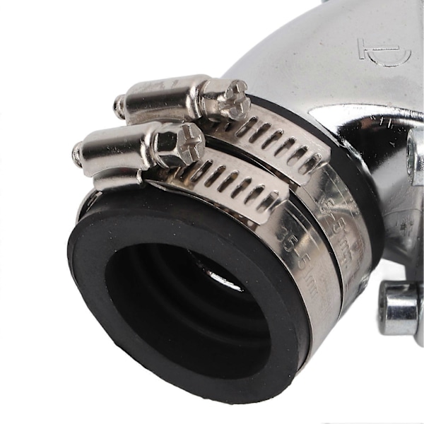 Förgasarinsugningsgrenrör Adapter Kit 33mm Aluminiumlegering Ersättning för DIO AF27 AF28 ZX50 SE50 2-takts