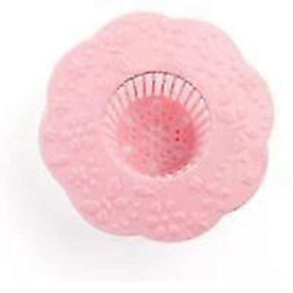 Vask Filter Afløbsdæksel Hårfanger Vask Filter Afløbsfilter Andet Vask Tilbehør 1 Stk (Pink)