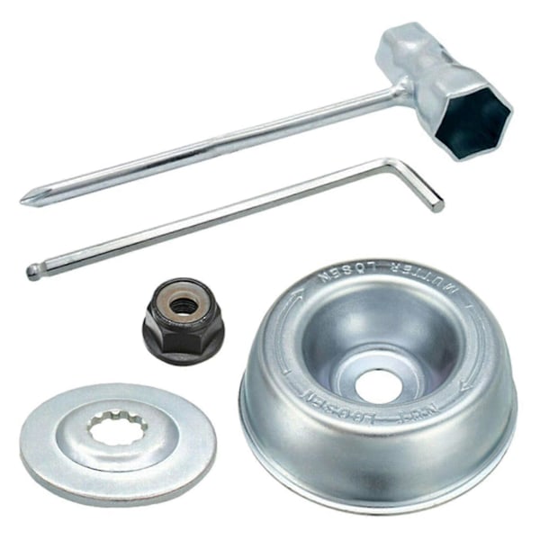 5-delars set för STIHL STIHL FS120 130 130R 200 250 55 arbetshuvud reparationssats skyddskåpa bladunderhållssats