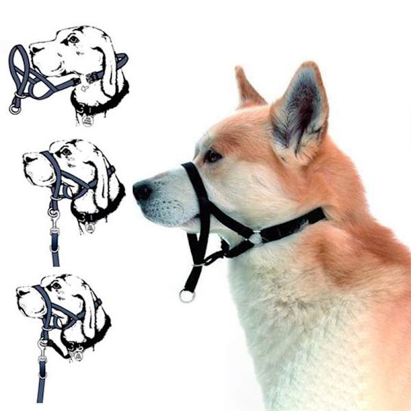 #L, Blød hundemusling - justerbar mundstykke, åndbar#