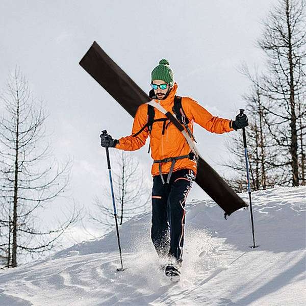 Hiihtolaukku miehille ja naisille - Hiihtolaukku 1 parille suksia ja sauvoja