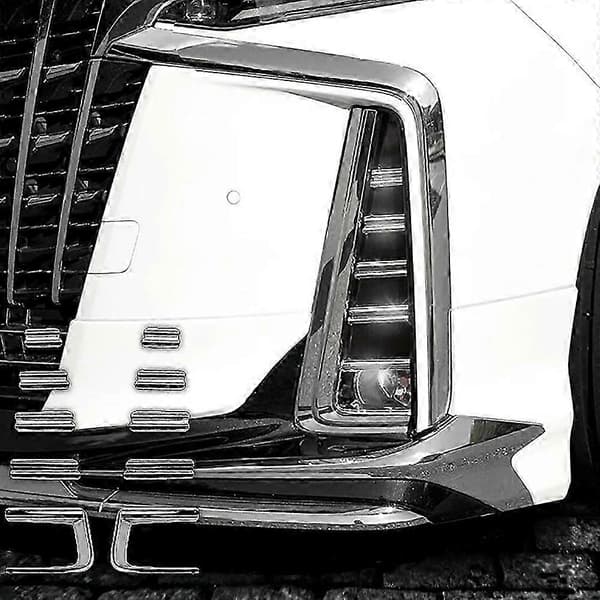 For Alphard 30-serien Frontfanger Trim Beskyttelseslist Tåkelys Tåkelys Pyntelist Krom Dec