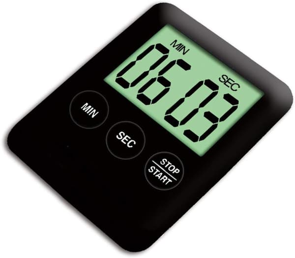 *Magnet Elektronisk Timer - Tilfeldig Mønster Slim Stor Skjerm Electr*
