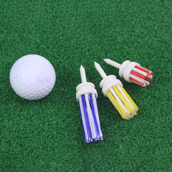 5 stk. Golf Tees Lav Modstand Stabiliserer Effortløst Tilbehør Børste
