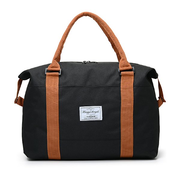 #Fitness rejsetaske, kort tur duffel taske, sort#