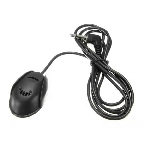 Bilnavigasjonsmikrofon Sensitiv Ominidireksjonell Plug Play Bil 3.5mm Kablet Ekstern Bluetooth-kompatibel Paste Type Mikrofon for Bil