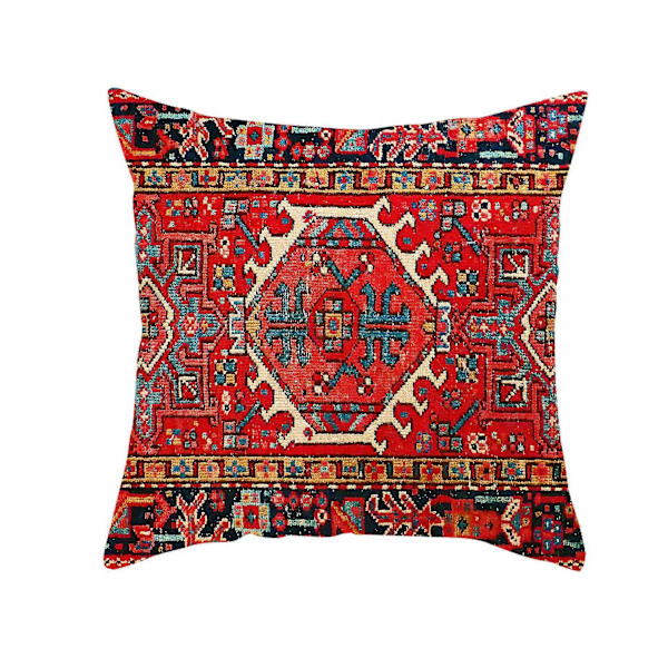 Boheme Stil Pudebetræk 45 x 45 cm Firkantet Dekorativt Pudebetræk Eksotisk Abstrakt Retro Sofa