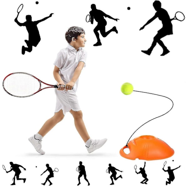 4-pack Tennis Träningsbollar Med Snöre Tennis Träningsbollar Självtränare Verktyg Tennis Tränare Övningar