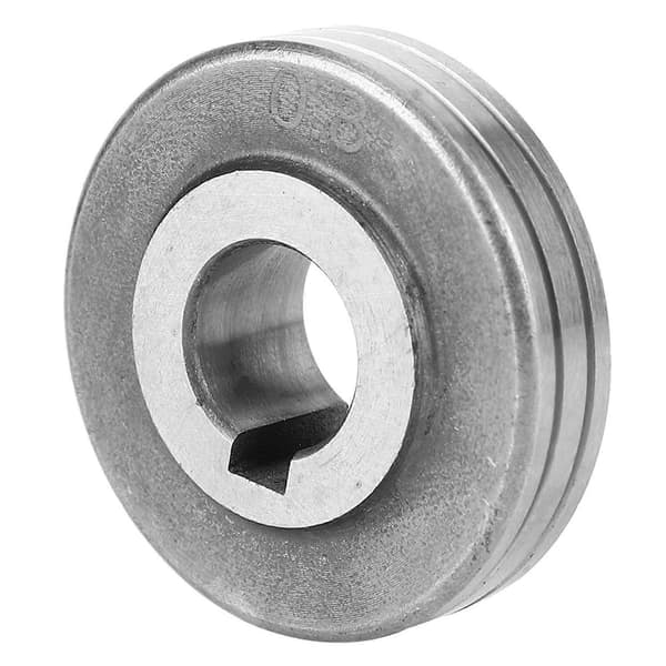 Rustfri ståltrådsføderulle 0,8/1,0/1,2/1,4/1,6 svejsetrådsførings hjul (0,8 mm)