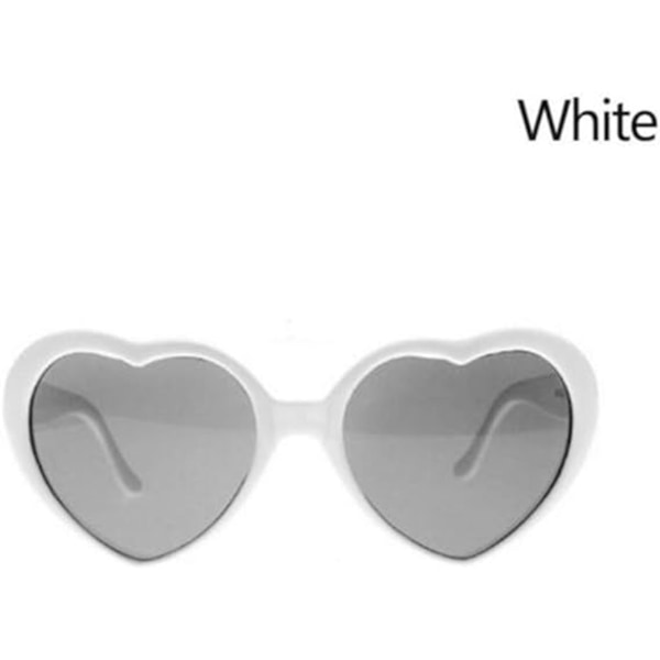 Hjertebriller Kreative Spesialeffekter Briller Morsomt Lys Diffr