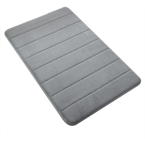 Minneskum Badmatte, 20\"X32\" Sklisikker Badematte, Myk Absorberende