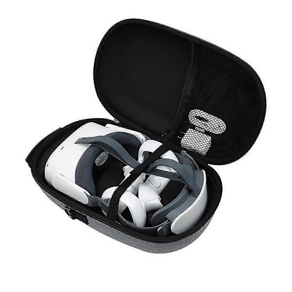 Reiseveske for Pico Neo 3 Veske Oppbevaringspose EVA Hard Beskyttelse med Håndtak Skulderstropp Pro VR Headset Tilbehør