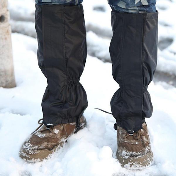 #Gaiters Vanntett Vandrestøvler Beinvakter Gaiter for Utendørs H#