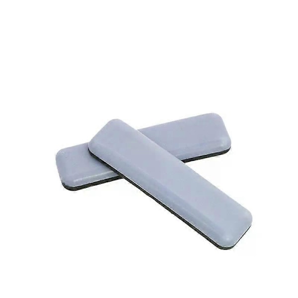 20 Stycken Teflon Möbelkuddar Självhäftande 70 x 19 mm Rektangel Teflon Möbelglidare för Kraftig Självhäftande Möbelkuddar Teflon Skydd