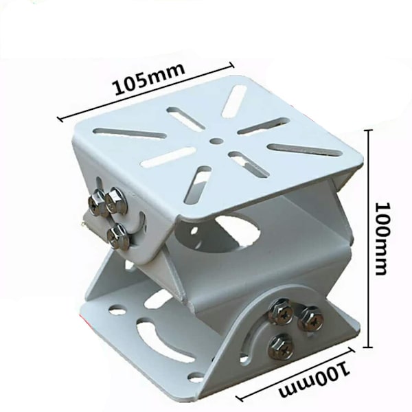 #WiTi Universal Fäste för Säkerhetskamera 3-axlig Fäste Justerbar Solid Metallbas Koppling Lämplig för Installation av CCTV-kameror#
