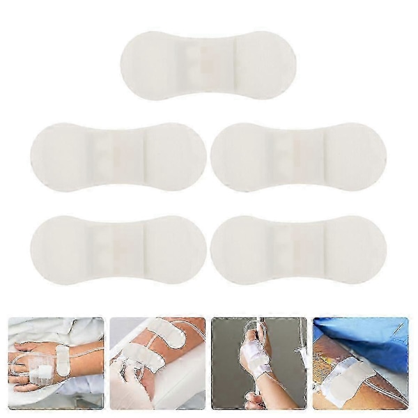 5 stk. Kateterfikseringsklistremerker Universelle kateterfikseringsklistremerker (Beige)