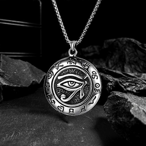 Retro Eye of Horus -riipus, personoitu pelikaulakoru