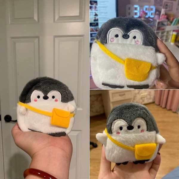 Kawaii pingviinilompakko, uutuus kawaii -kukkaro mini meikkipussi söpö lompakko pieni kolikkolaukku asusteet