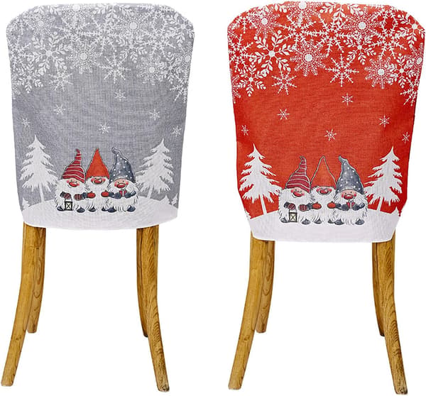 Julstolsöverdrag, 2-pack, Julstolsöverdrag Santa