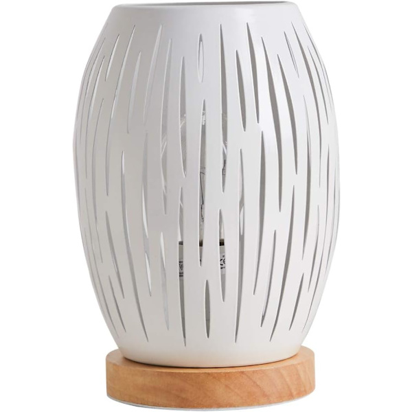 E27 60W Vit Bordlampa för Inomhus Hem Enkel Skrivbordsbelysning AC
