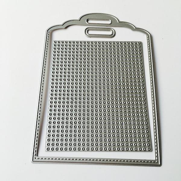 Tagg För Korsstygn Skärande Dies Stencil Diy Scrapbooking Album Kort Prägling