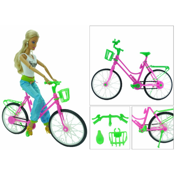 #Barbie dukkehus og sykkeltilbehør – Grønt, Playhouse Educa#