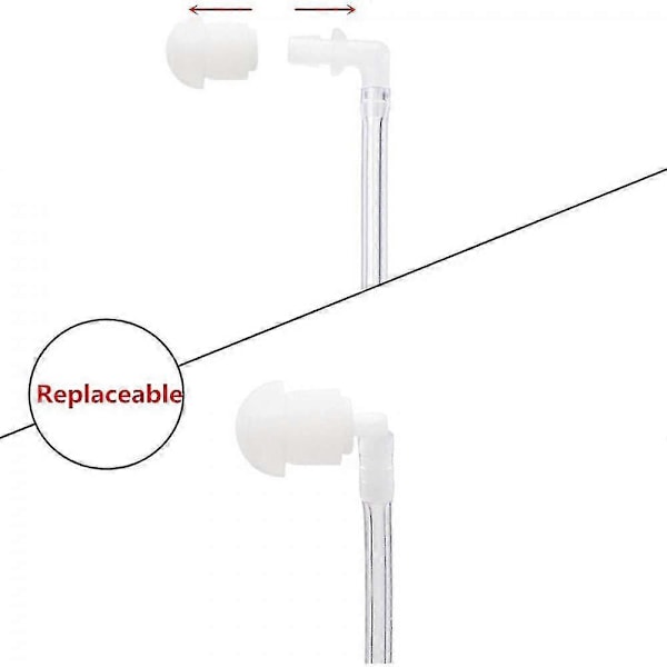 Sikkerhetsvakt Ørepropp Headset For Motorola Cp040 Dp1400 Gp68