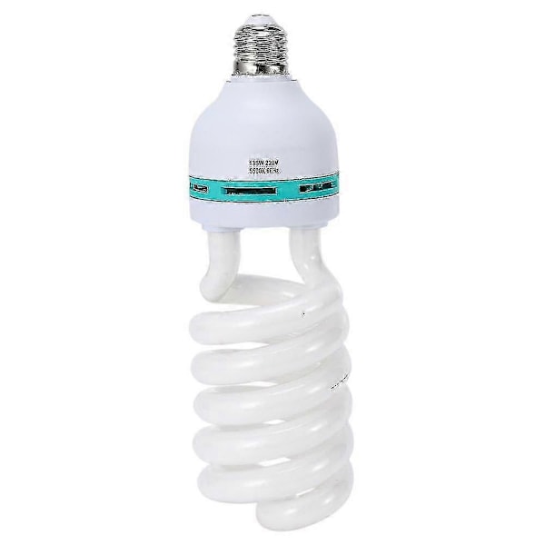E27 220v 5500k 135w Fotostudio Glödlampa Videolampa Fotografering Dagsljuslampa (e27 Glödlampa)