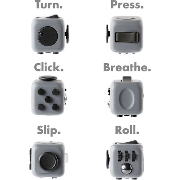 *Fidget Cube Anti Stress för vuxna barn - Fidget Toys Anti Str*