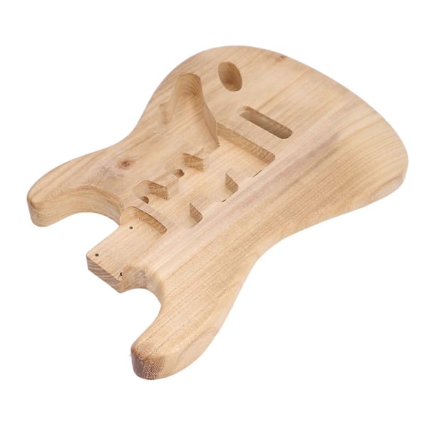 Ufærdig guitar krop til SSH stil, forborede huller, Paulownia træ, elektrisk guitar krop til DIY musikinstrument