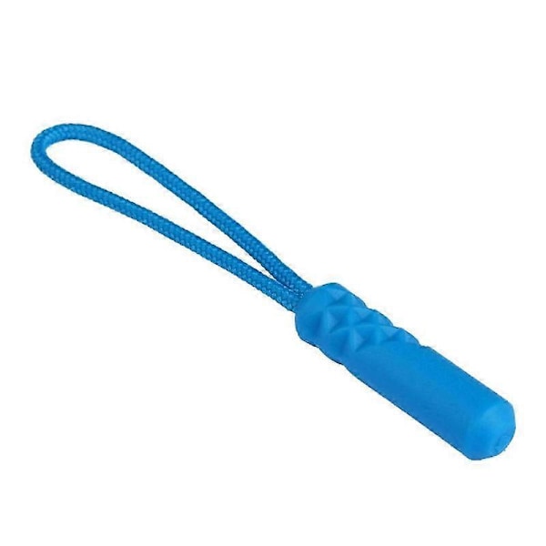 Dragkedjekläpp i plast, Dragkedjekläpp, Dragkedjesnöre för klättring, Ryggsäck Dragkedjesnöre Blå