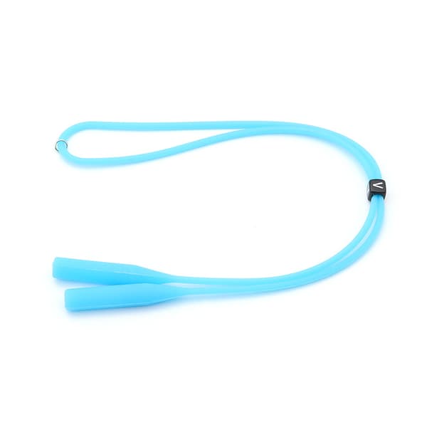 2 Pack (Ljusblå) Silikon Elastiska Glasögon Med Hållare, Adu